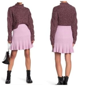 NEW $60 Free People Solid Gold Sweater Skirt